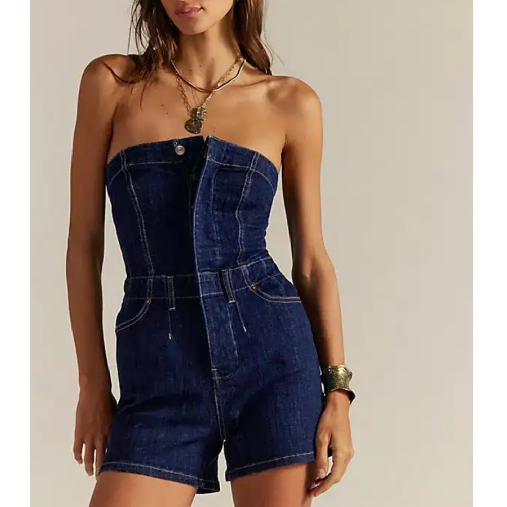 NWOT Dream Lover romper by We The Free from Free People in size Small